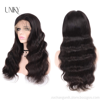 150 180 Density 13X6 Raw Unprocessed Cuticle Aligned Lace Wig For Women Cambodian Virgin Hair 100% Human Hair Lace Front Wigs